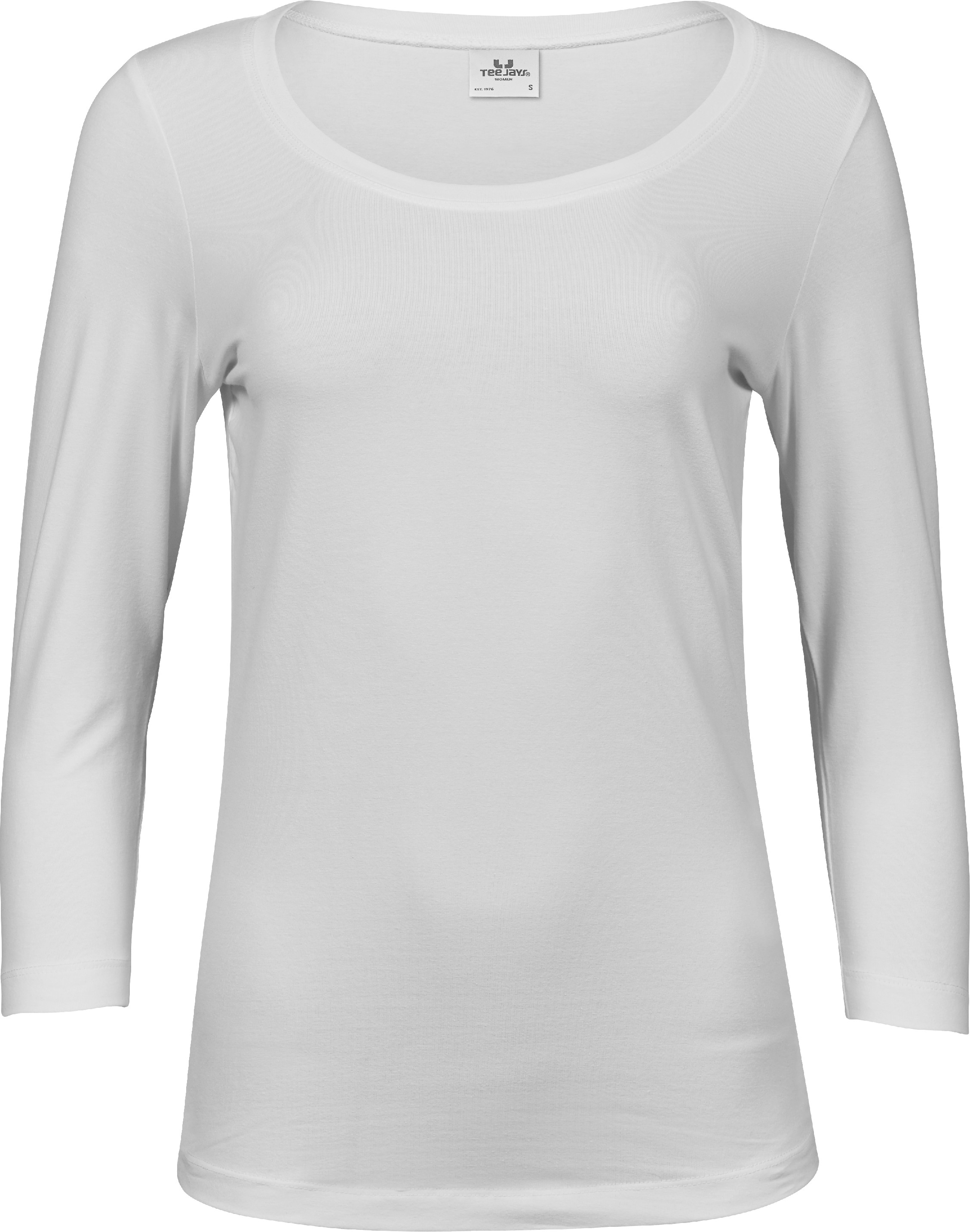 Dámské tričko 3/4 rukáv Stretch Tee Barva: bílá, Velikost: XL