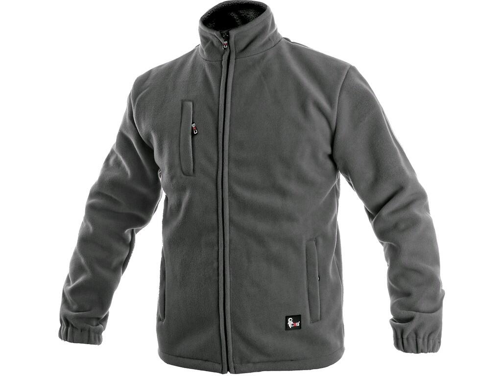 Fleecová bunda CXS OTAWA Barva: šedá, Velikost: M