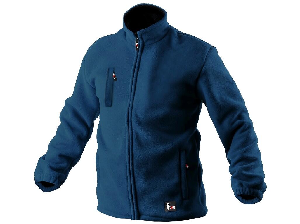 Fleecová bunda CXS OTAWA Barva: námořní modrá, Velikost: M