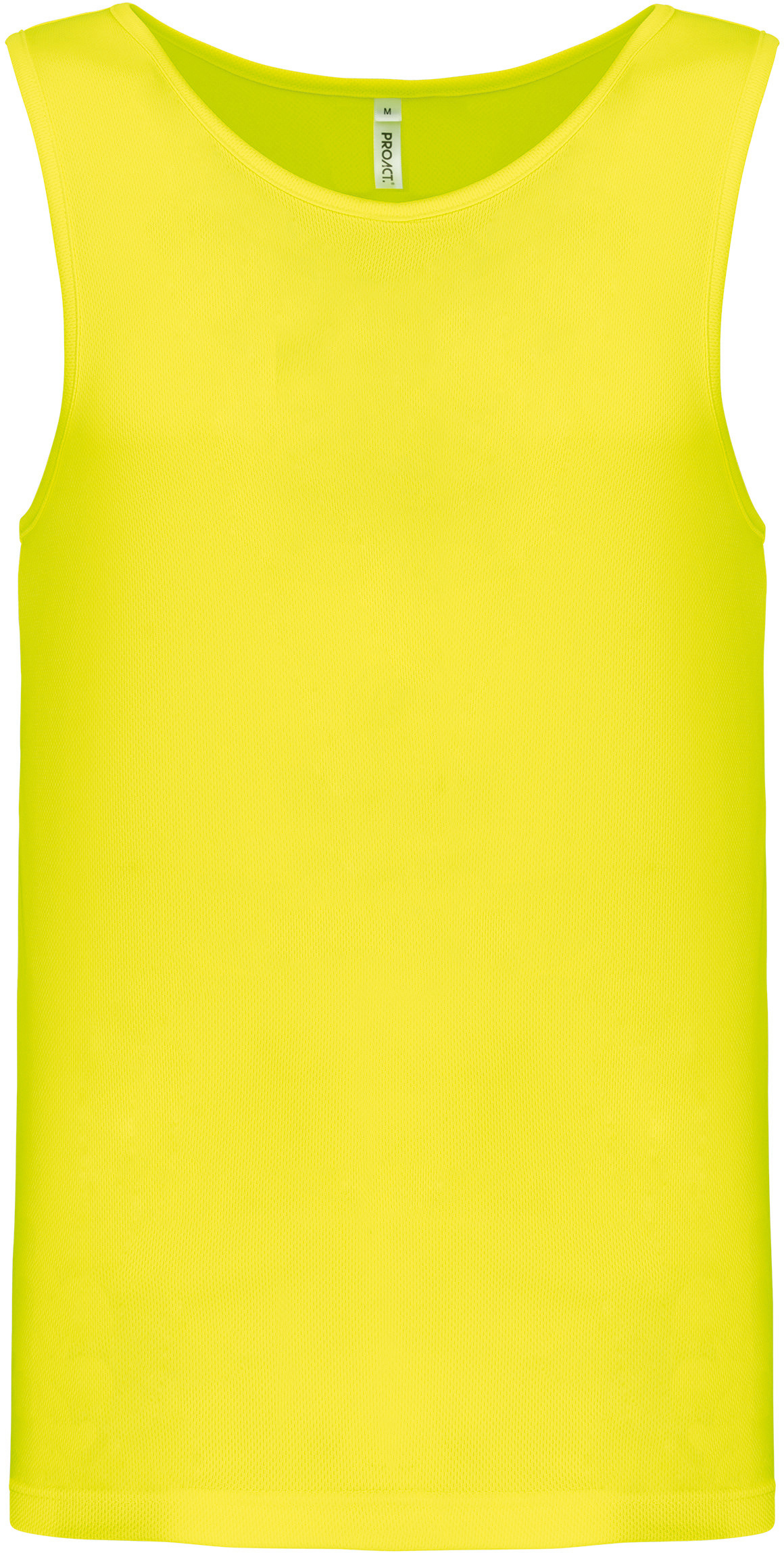 Pánské funkční tílko Barva: neon yellow, Velikost: XS