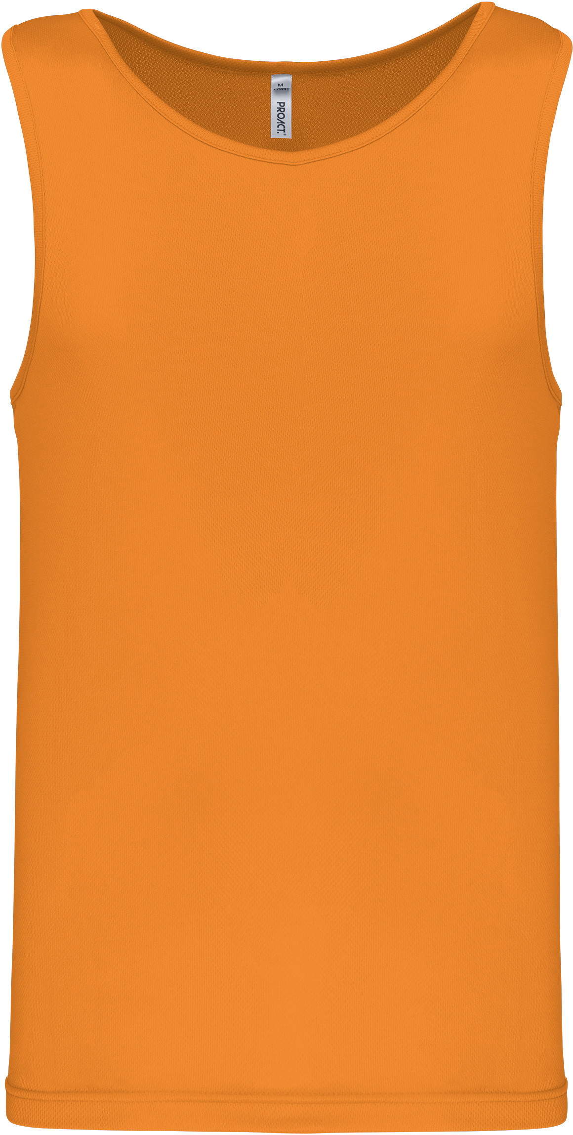 Pánské funkční tílko Barva: oranžová, Velikost: 3XL