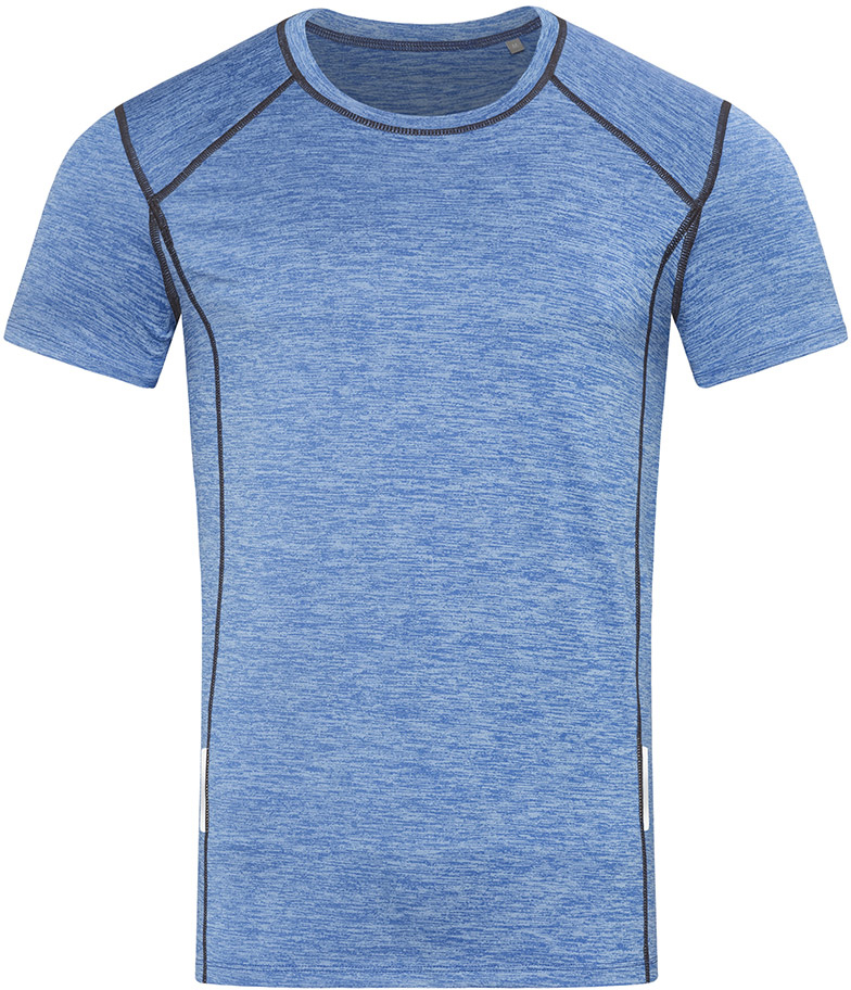 Pánské sportovní tričko Recycled Sports-T Reflect Barva: modrý melír, Velikost: XL