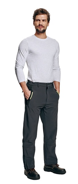 Softshellové kalhoty OLZA Barva: šedá, Velikost: L