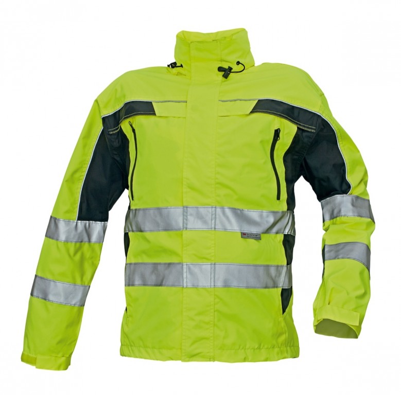 Pánská HI-VIS bunda TICINO Barva: žlutá, Velikost: 2XL