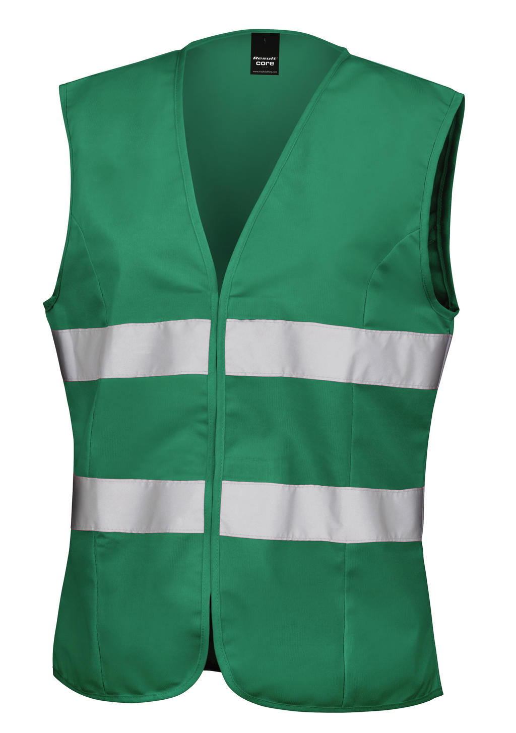 Dámská Hi-Vis reflexní vesta Barva: středně zelená, Velikost: XL