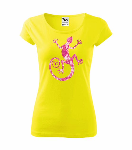 Tričko dámské JEŠTĚRKA Barva: citrónová, Velikost: XL