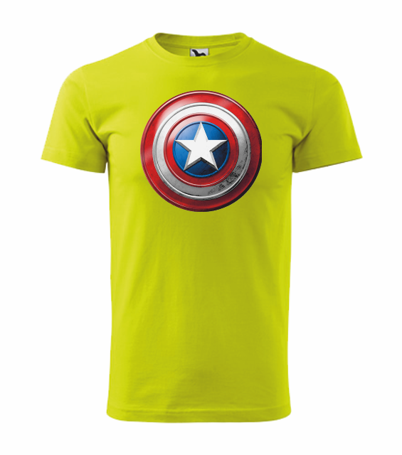 Tričko Avengers 6 Barva: limetková, Velikost: S