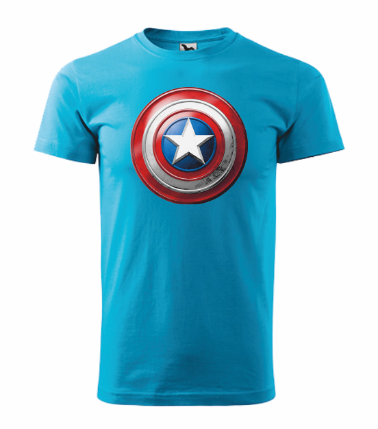 Tričko Avengers 6 Barva: tyrkysová, Velikost: XS