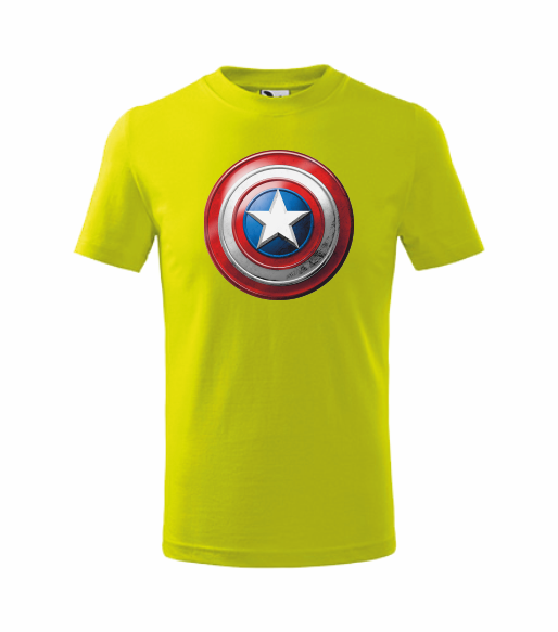 Tričko Avengers 6 Barva: limetková, Velikost: 122 cm/6 let