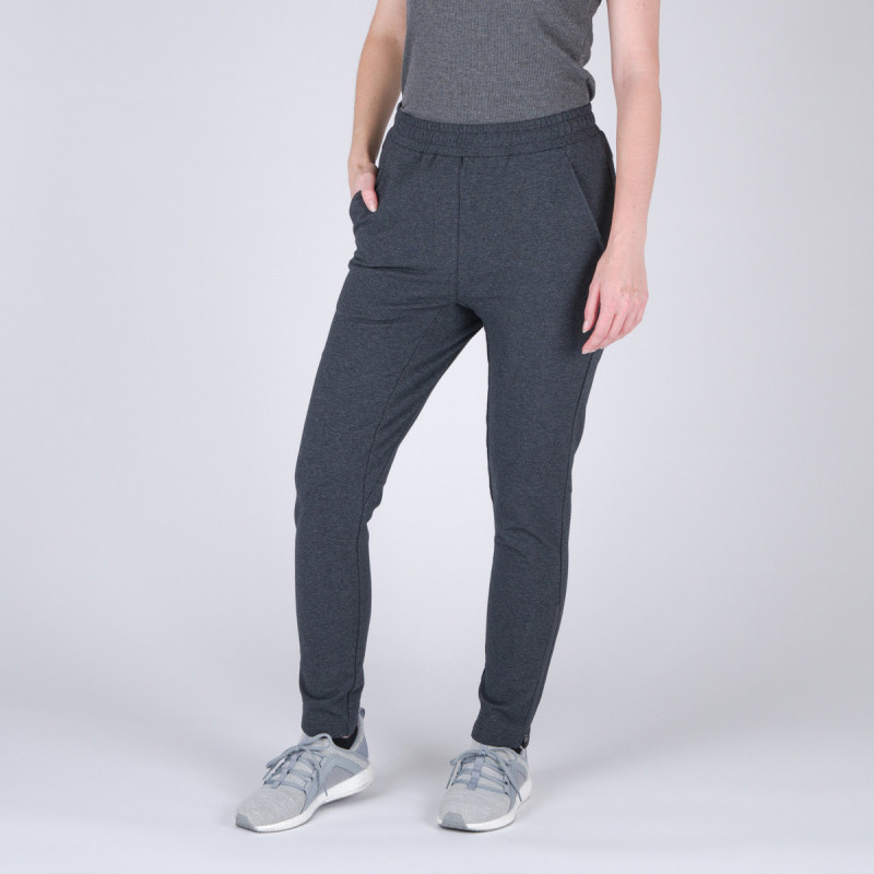 Dámské sportovní kalhoty MGRETH NO-4706SP Barva: černý melír, Velikost: XS