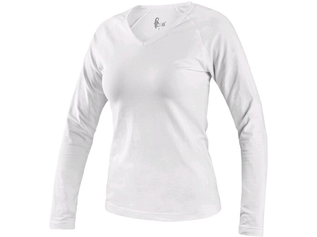 Dámské tričko CXS MARY Barva: bílá, Velikost: XS