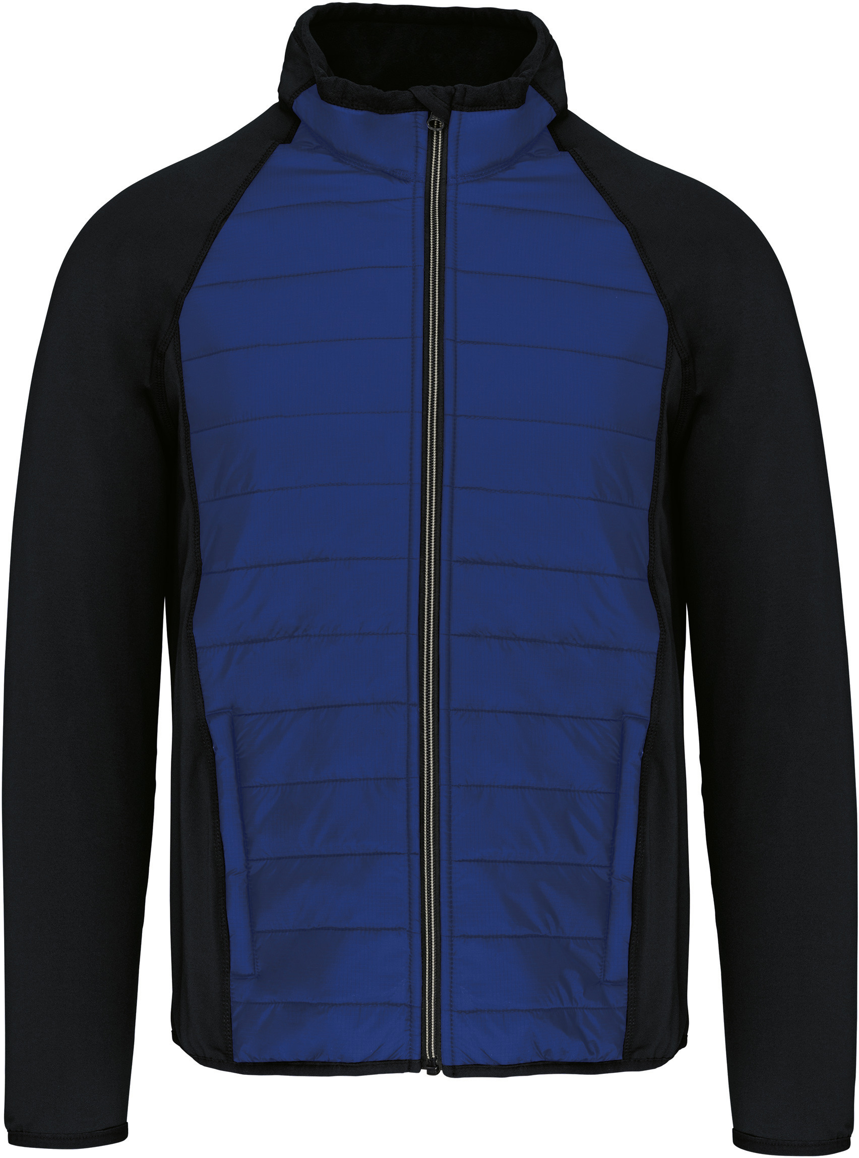 Pánská sportovní bund Dual fabric Barva: modrá-černá, Velikost: XL