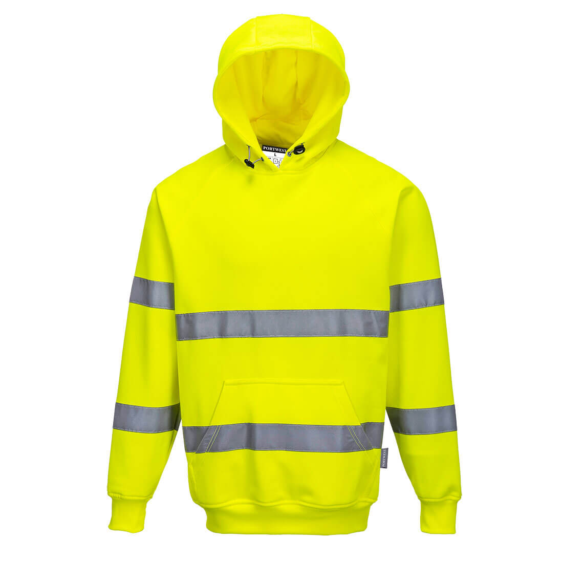 Hi-Vis mikina s kapucí Barva: žlutá, Velikost: M