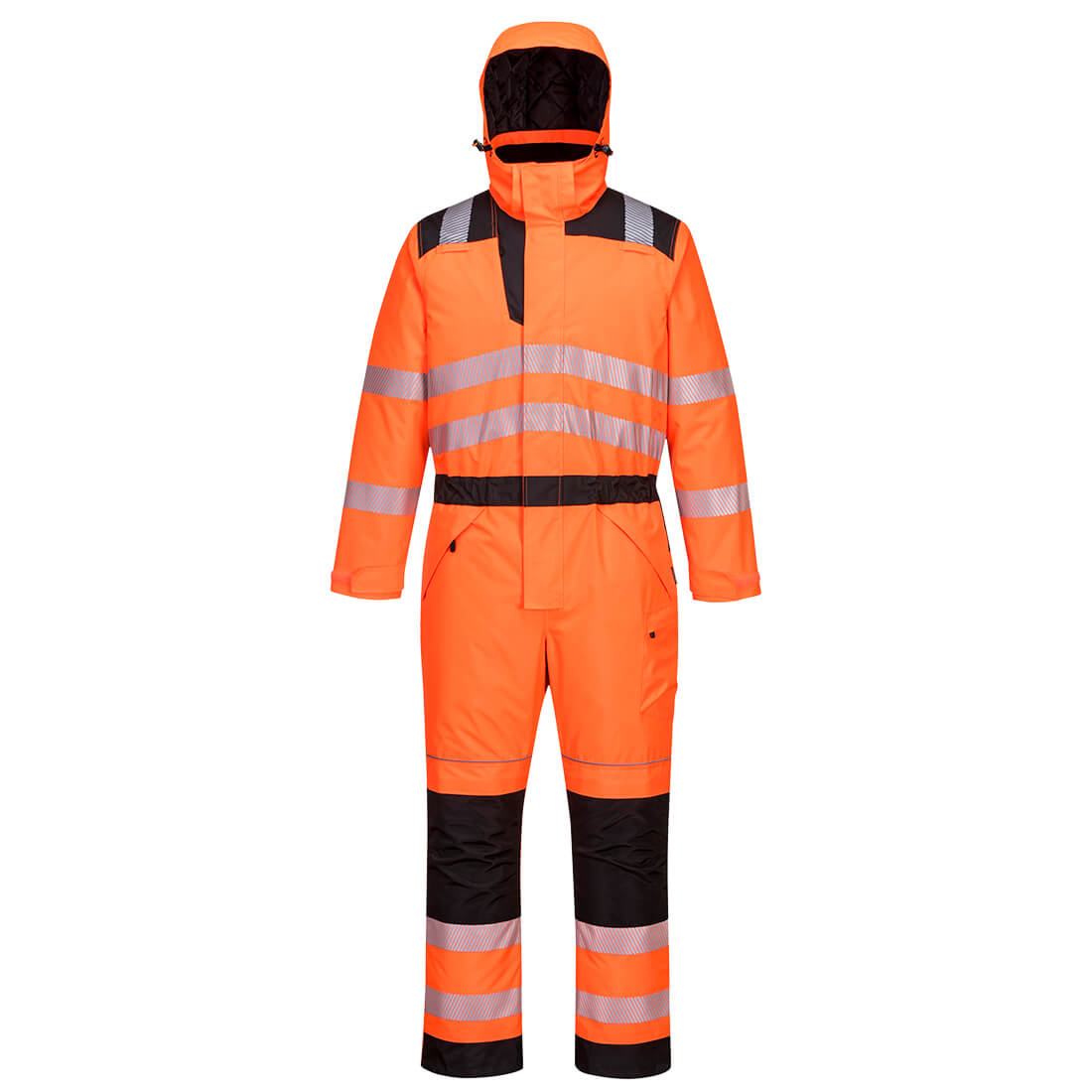 Zimní kombinéza PW3 Hi-Vis Barva: oranžová-černá, Velikost: XL