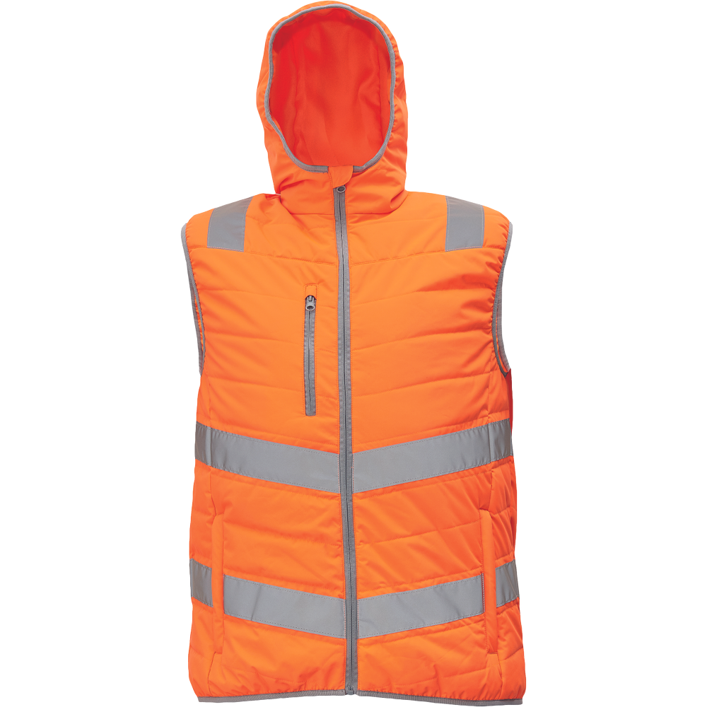 Zimní reflexní vesta MONTROSE Barva: oranžová, Velikost: XL