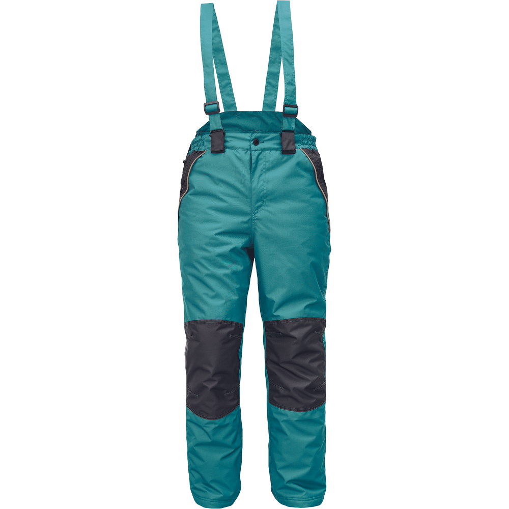 Zimní kalhoty CREMORNE Barva: petrolejová, Velikost: 4XL