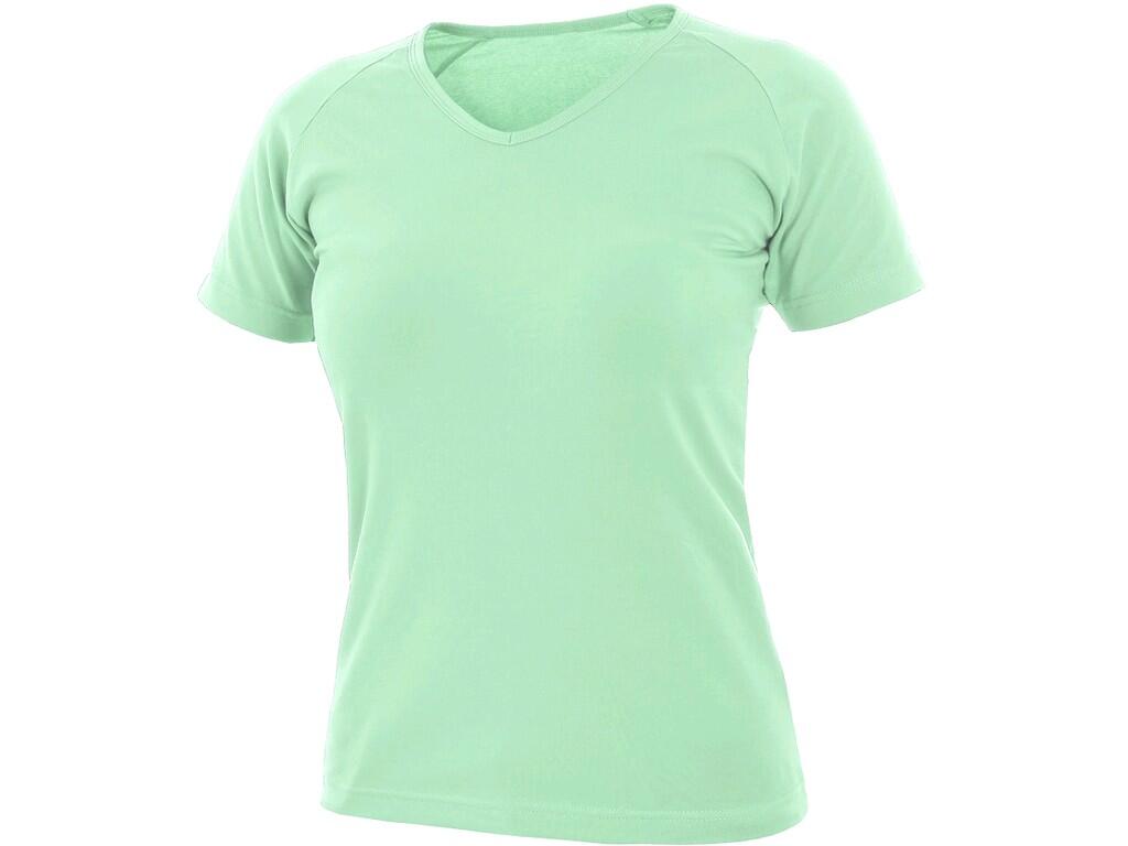 Dámské tričko CXS ELLA Barva: světlá mátová, Velikost: 2XL