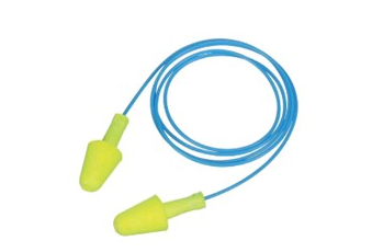 Zátkové chrániče sluchu 3M HA 328-1001 Barva: fluorescenční žlutá