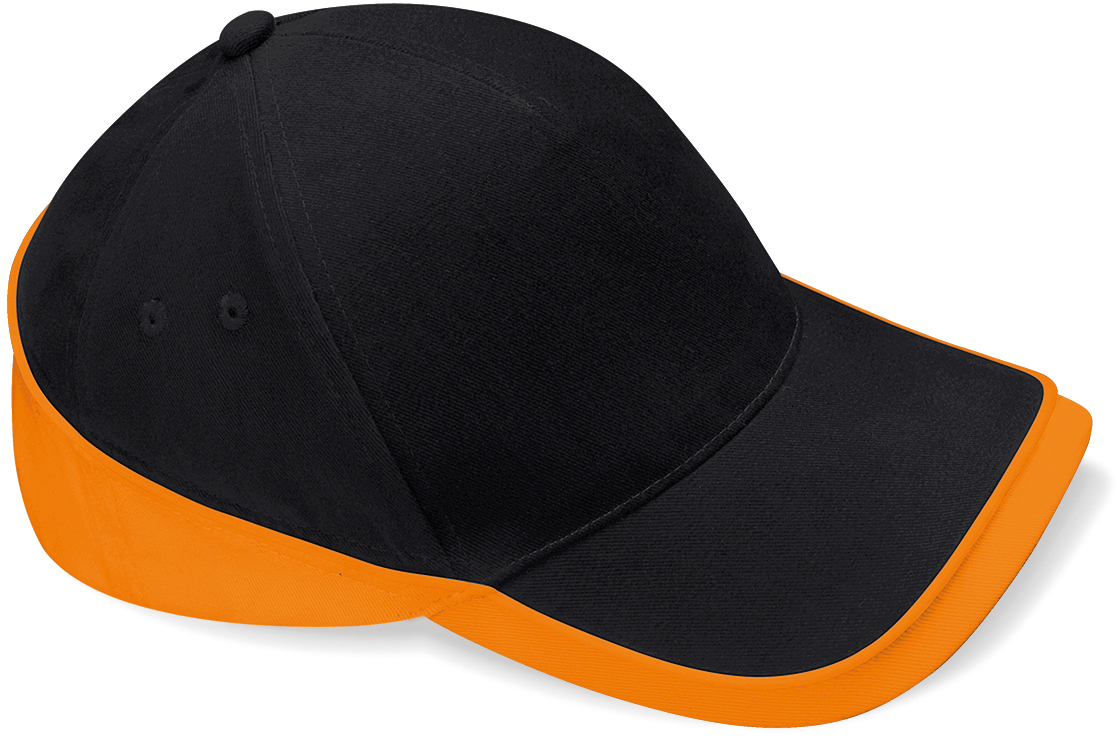 Čepice Teamwear Competition Barva: černá-oranžová, Velikost: uni