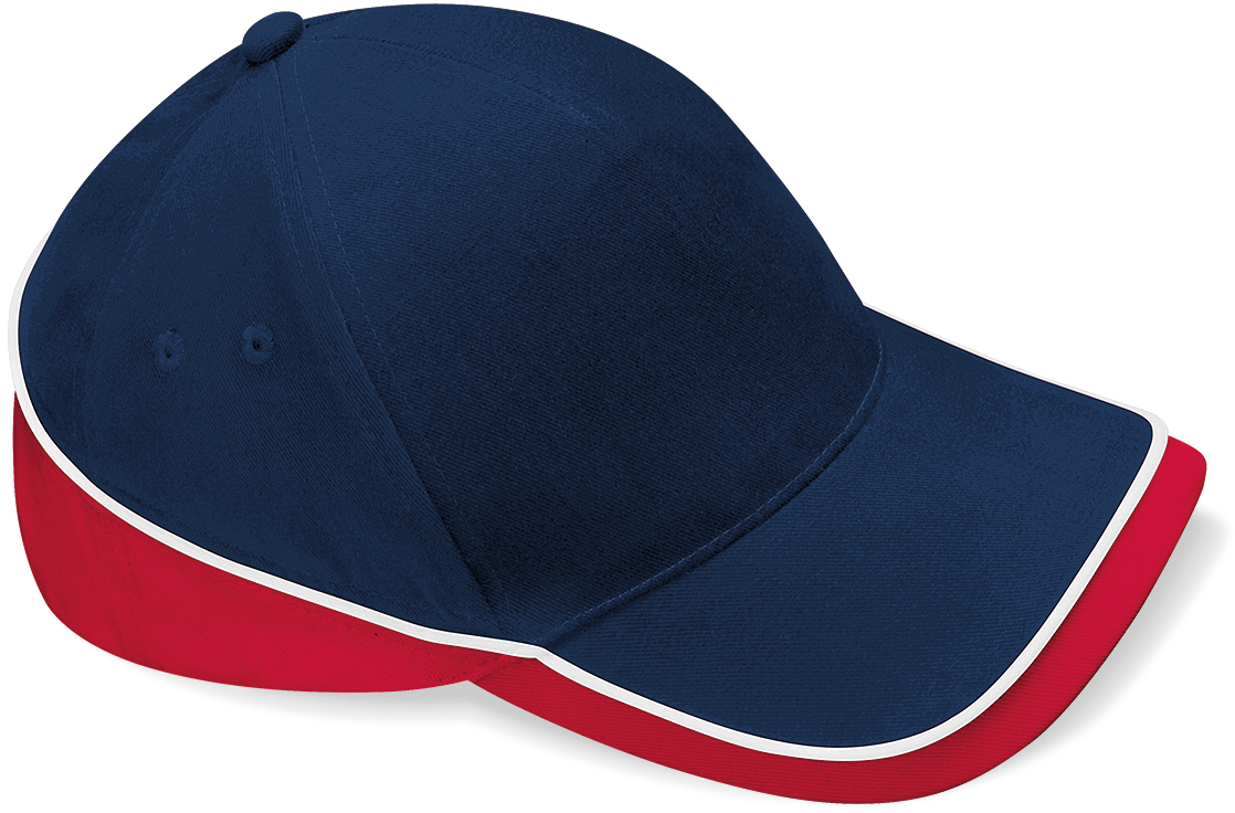 Čepice Teamwear Competition Barva: námořní modrá-červená, Velikost: uni
