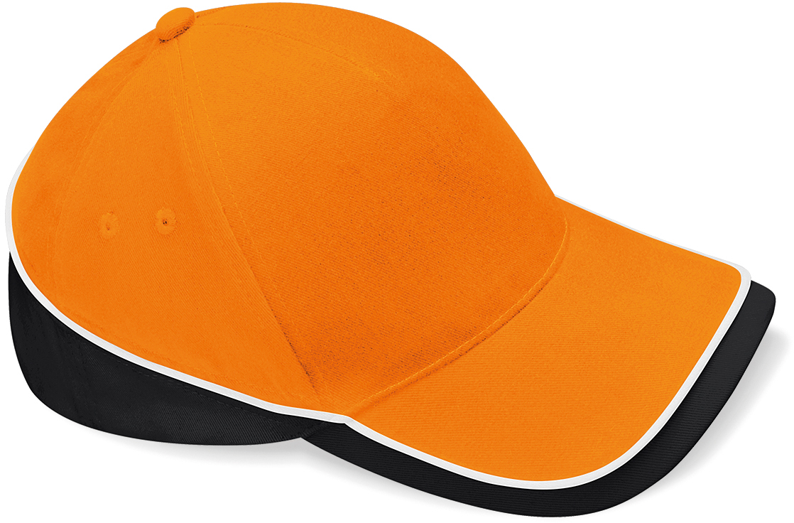 Čepice Teamwear Competition Barva: oranžová-černá, Velikost: uni