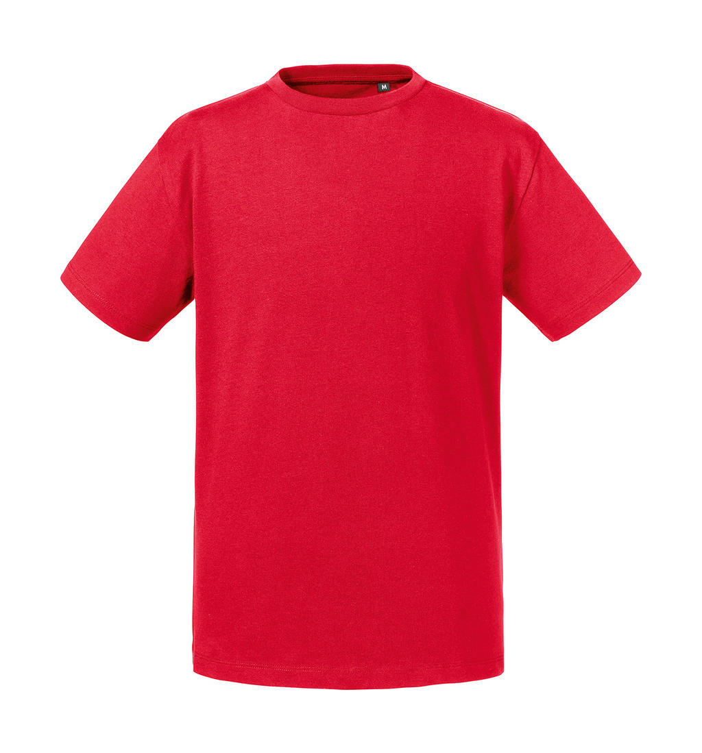 Dětský tričko Pure organic Barva: červená, Velikost: 5-6 let