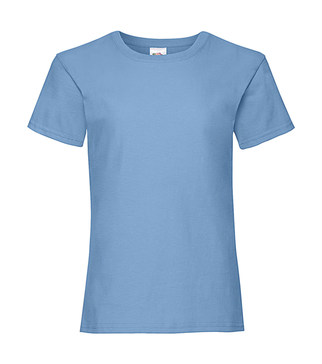 Dívčí tričko Valueweight Barva: nebesky modrá, Velikost: 3-4 roky