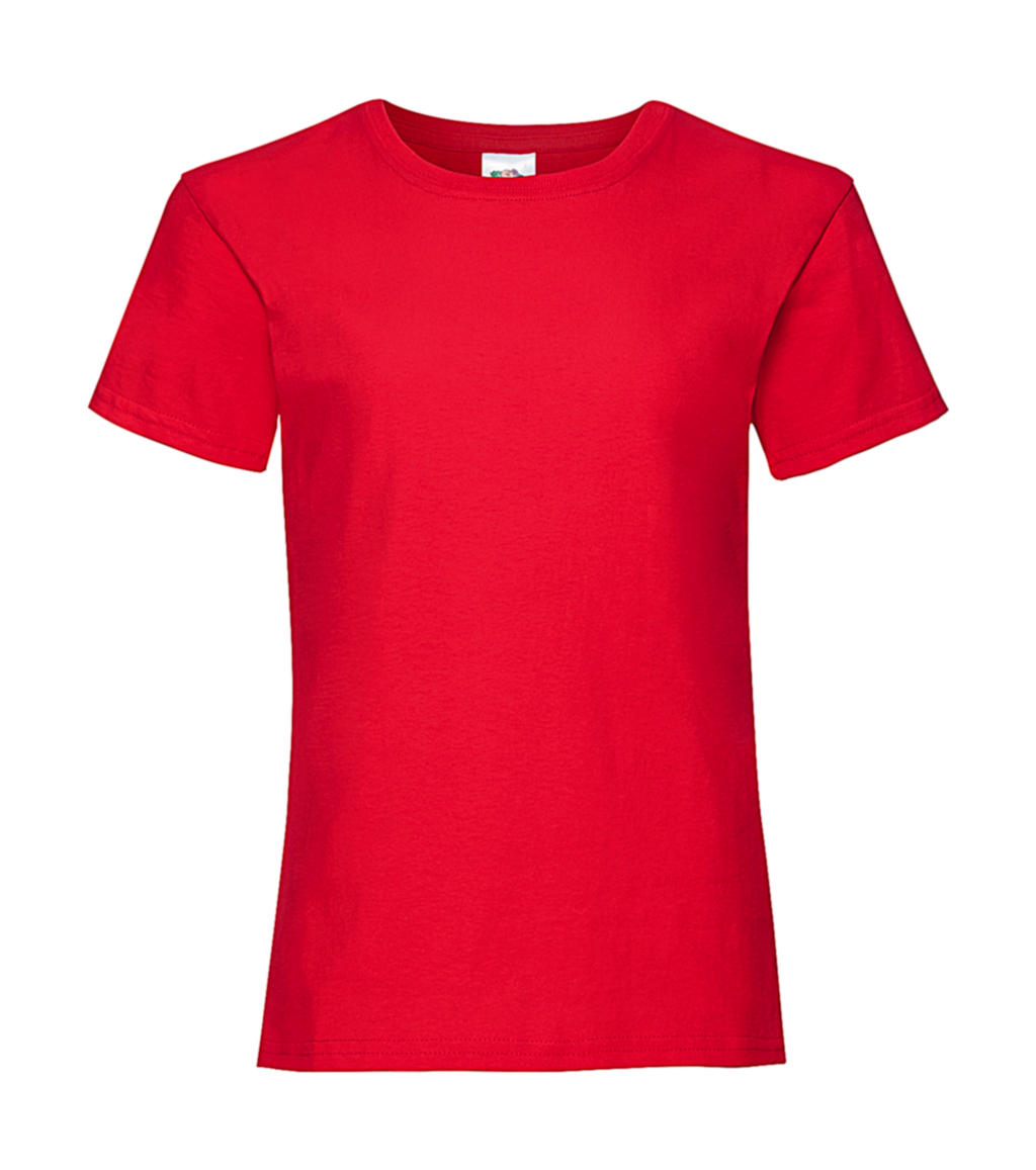 Dívčí tričko Valueweight Barva: červená, Velikost: 7-8 let