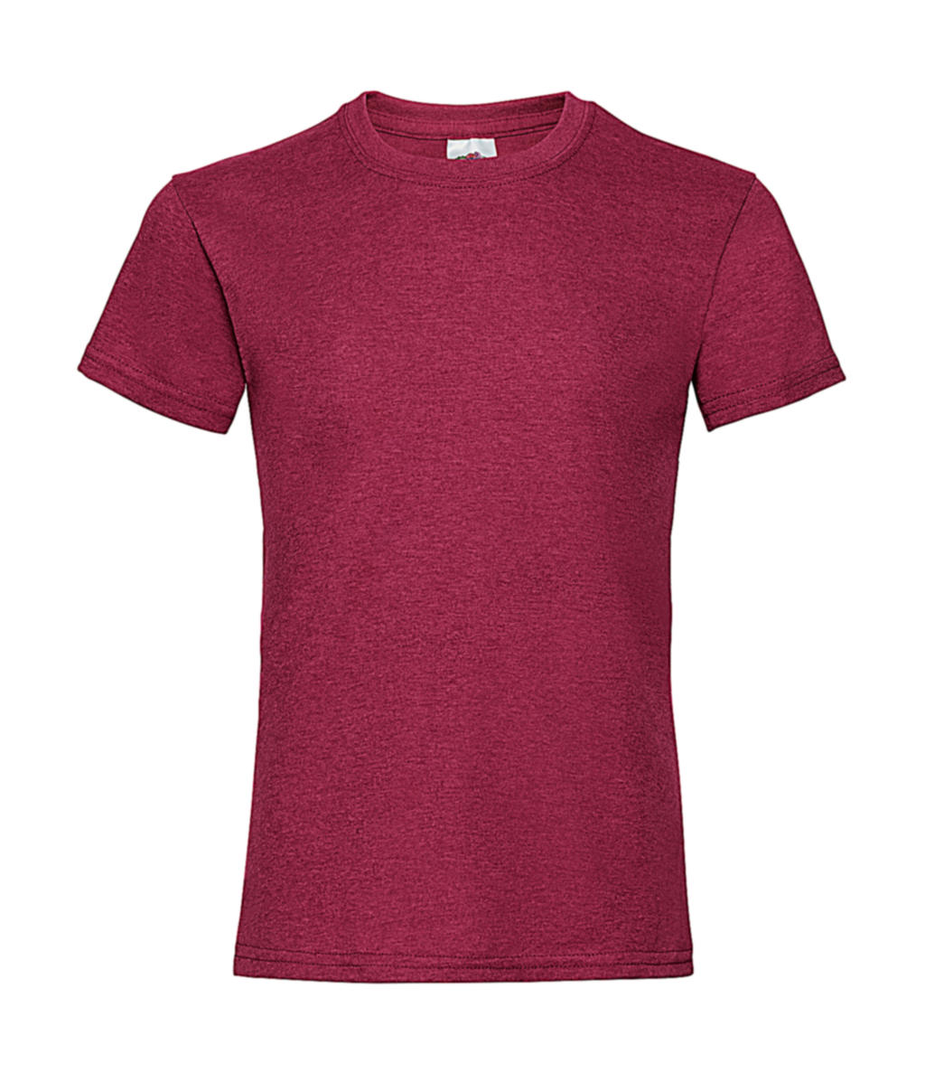 Dívčí tričko Valueweight Barva: červený melír, Velikost: 5-6 let
