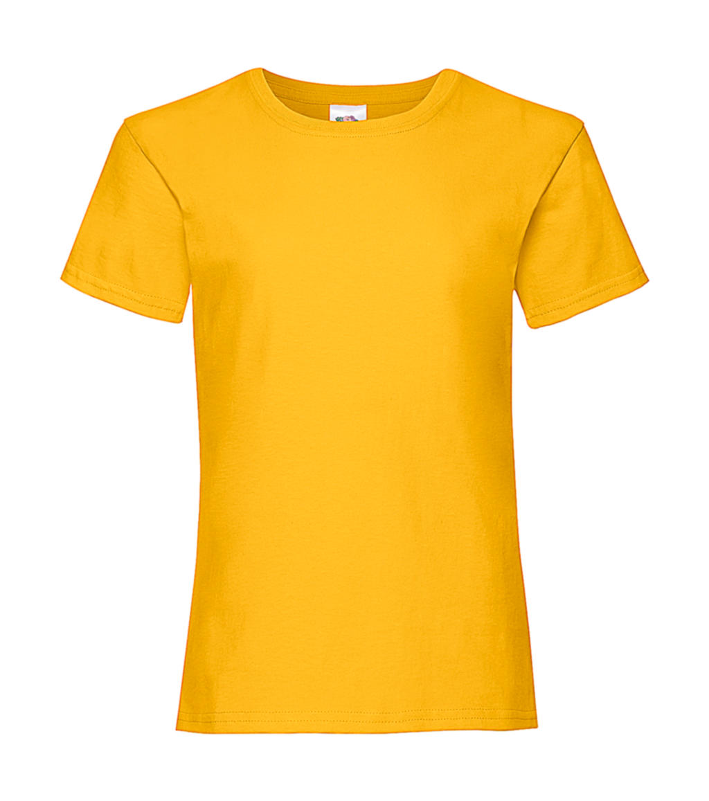 Dívčí tričko Valueweight Barva: žlutá, Velikost: 14-15 let
