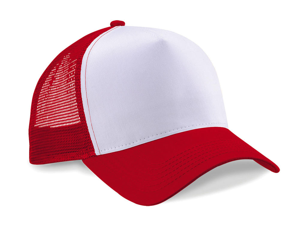 Čepice Snapback Trucker Barva: červená-bílá, Velikost: uni