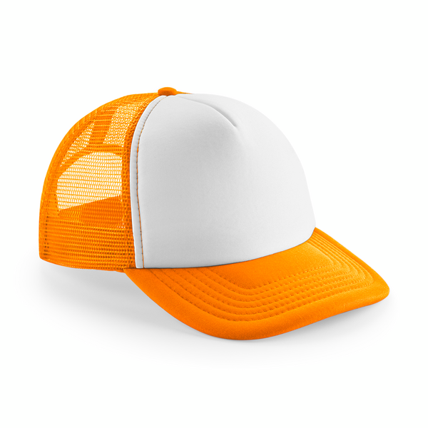 Čepice Vintage Snapback Trucker B645 Barva: oranžová-bílá, Velikost: uni