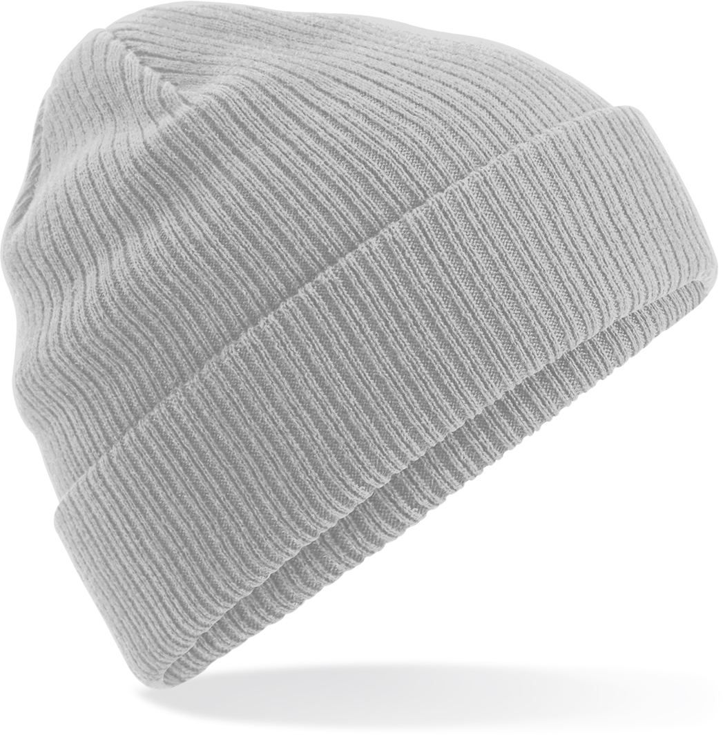 Bavlněná zimní čepice Beanie z organické bavlny Barva: světle šedá, Velikost: uni