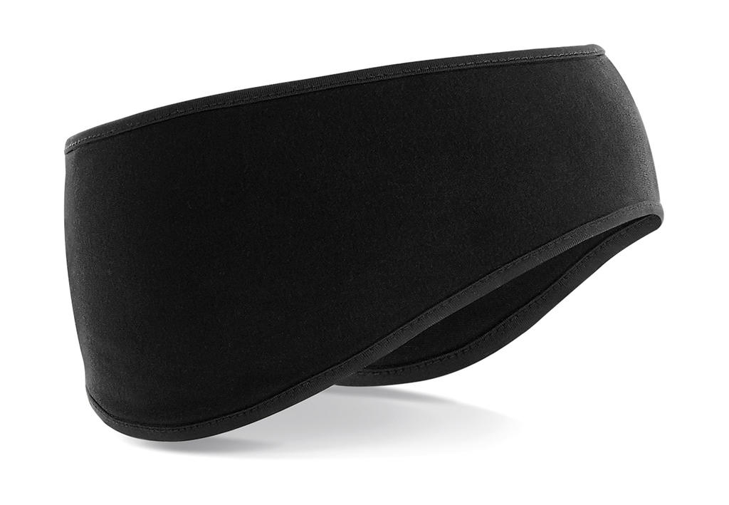 Sportovní softshell čelenka Tech Headband Barva: černá, Velikost: uni
