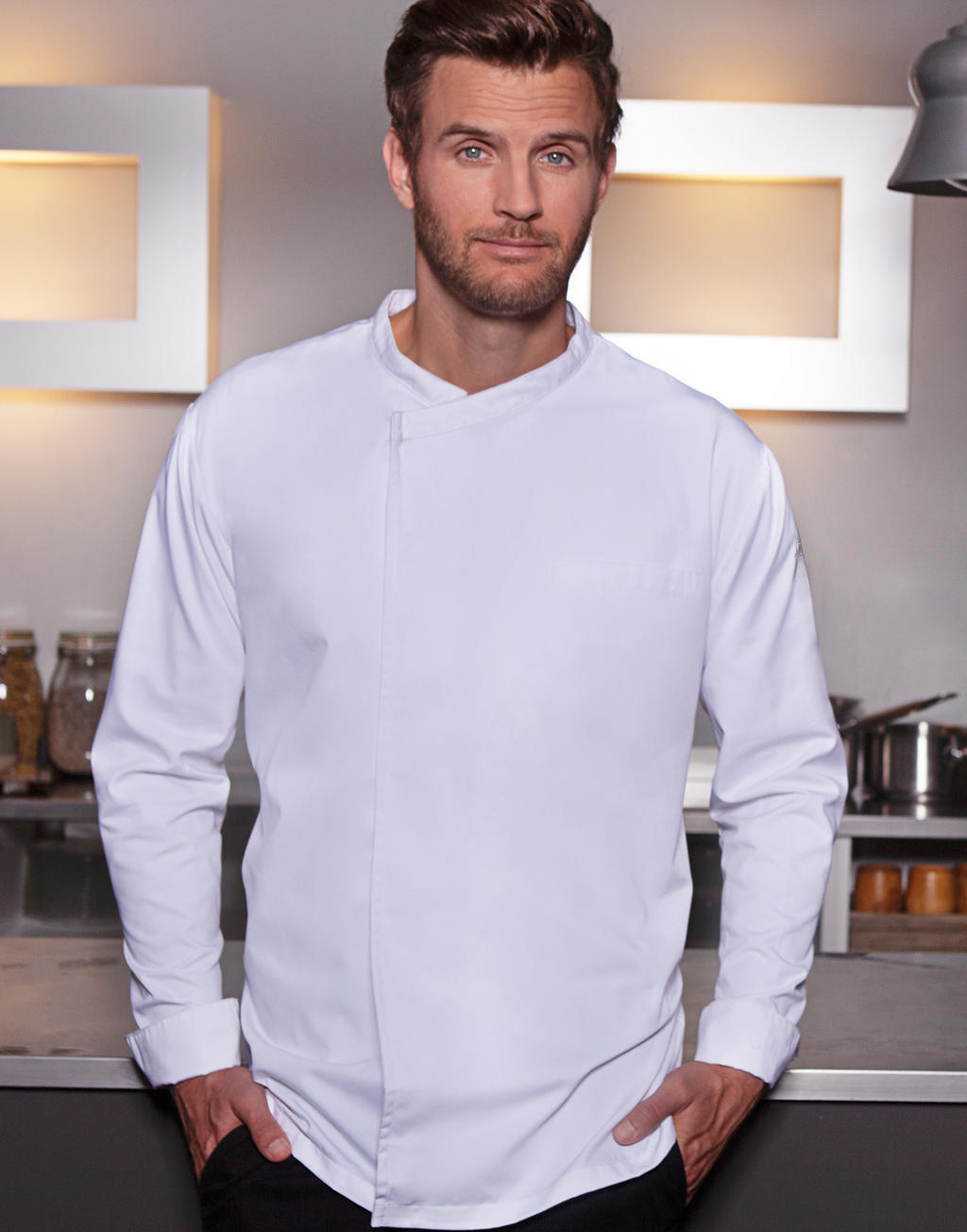 Košile Chef's Shirt Basic Long Sleeve Barva: bílá, Velikost: 3XL