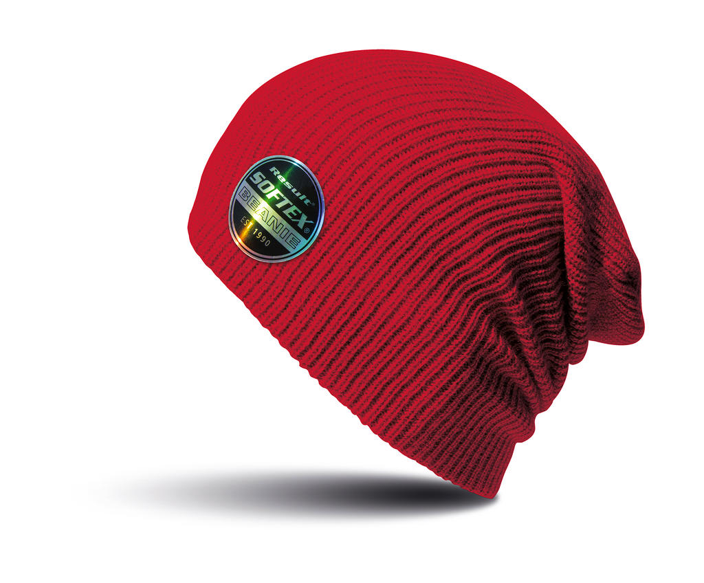 Zimní čepice Softex Beanie Barva: červená, Velikost: uni