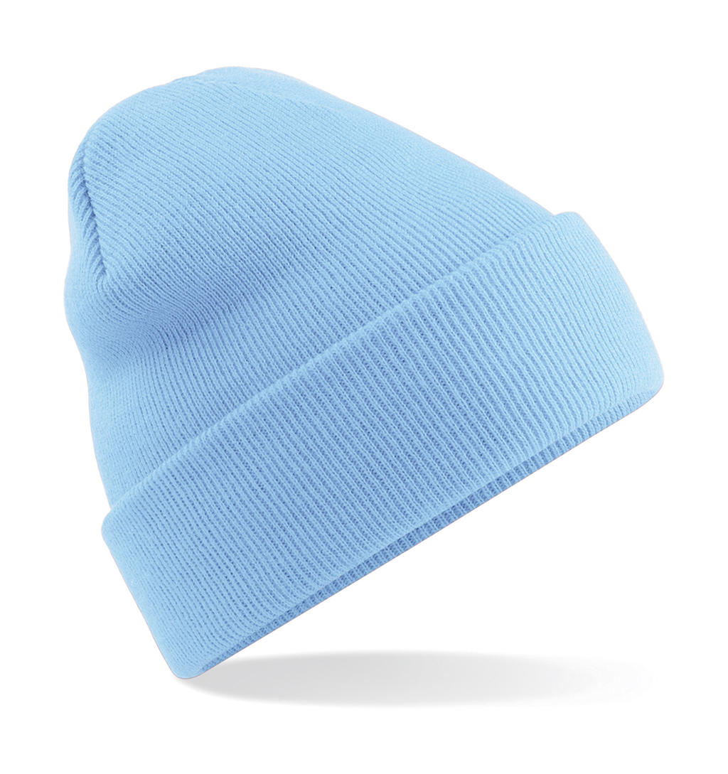 Zimní čepice Original Cuffed Beanie Barva: nebesky modrá, Velikost: uni