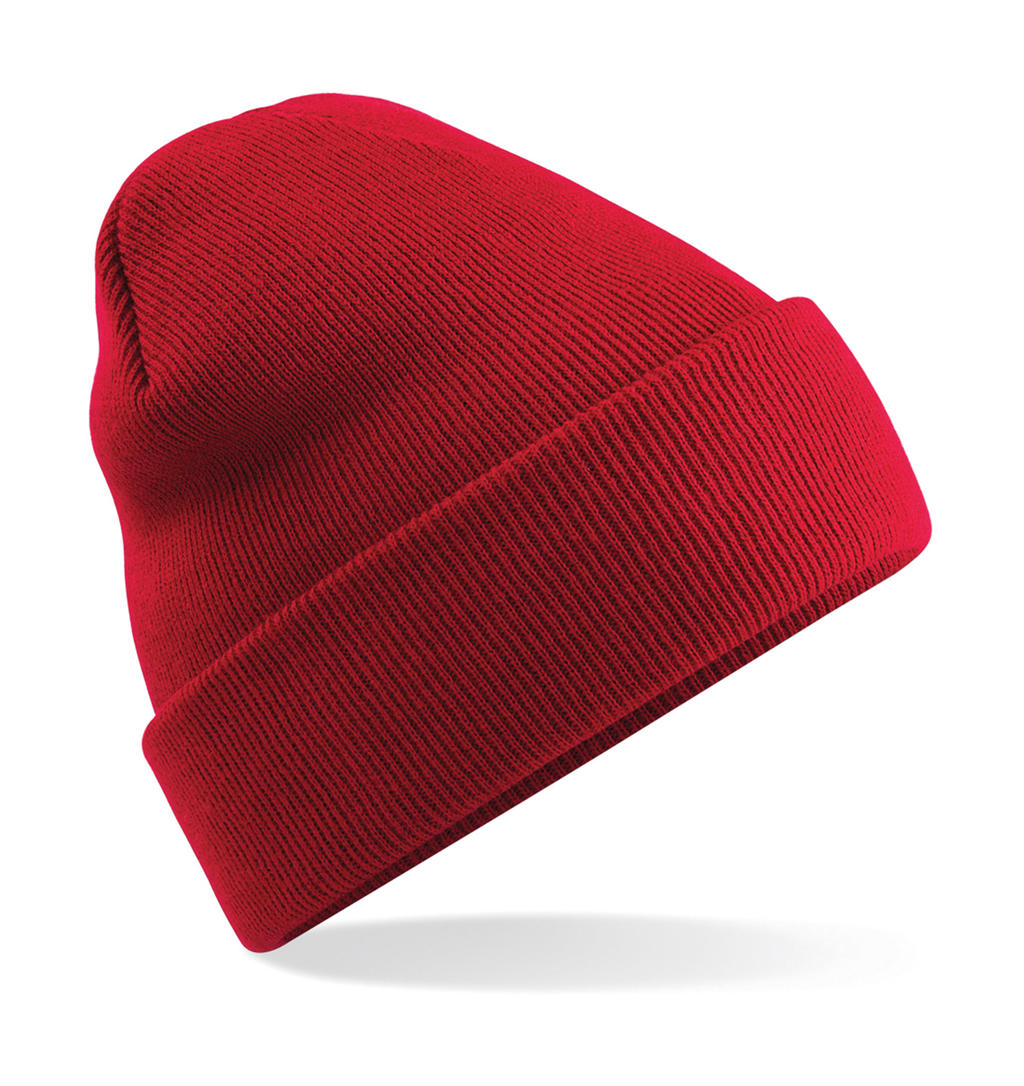 Zimní čepice Original Cuffed Beanie Barva: červená, Velikost: uni
