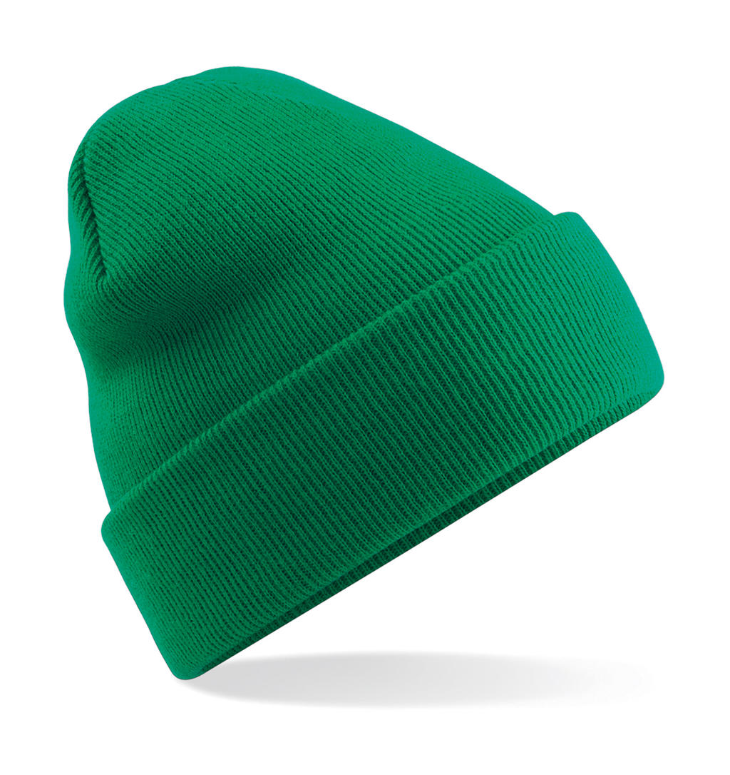 Zimní čepice Original Cuffed Beanie Barva: středně zelená, Velikost: uni