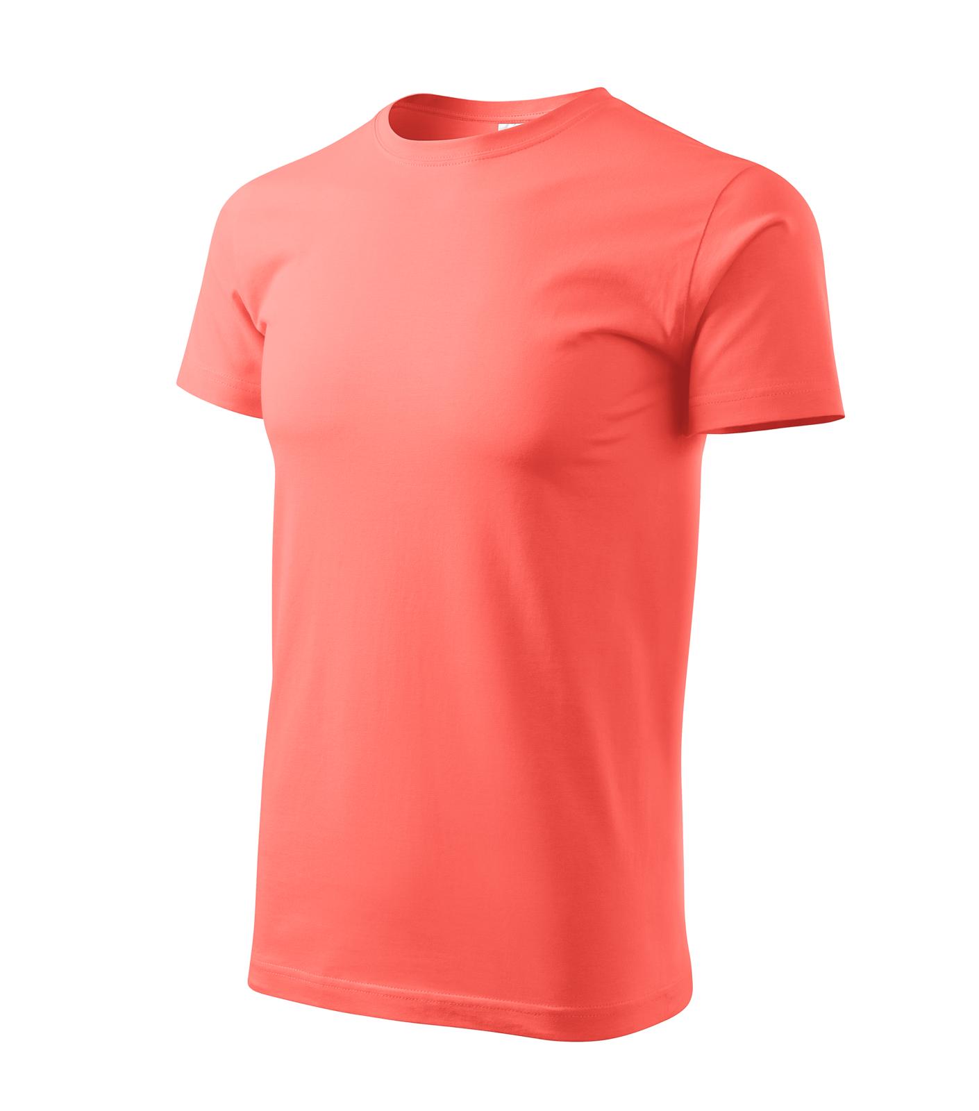 Basic Tričko pánské Barva: korálová, Velikost: 4XL