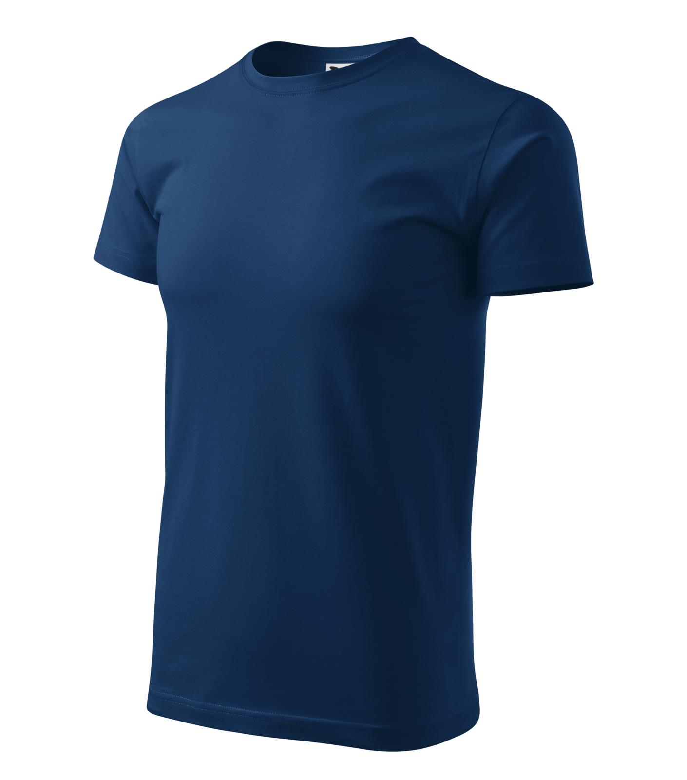 Basic Tričko pánské Barva: půlnoční modrá, Velikost: L
