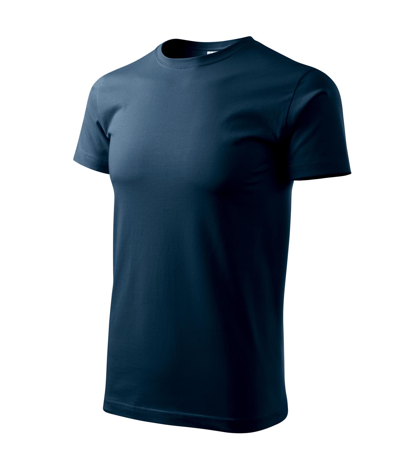 Basic Tričko pánské Barva: námořní modrá, Velikost: 2XL