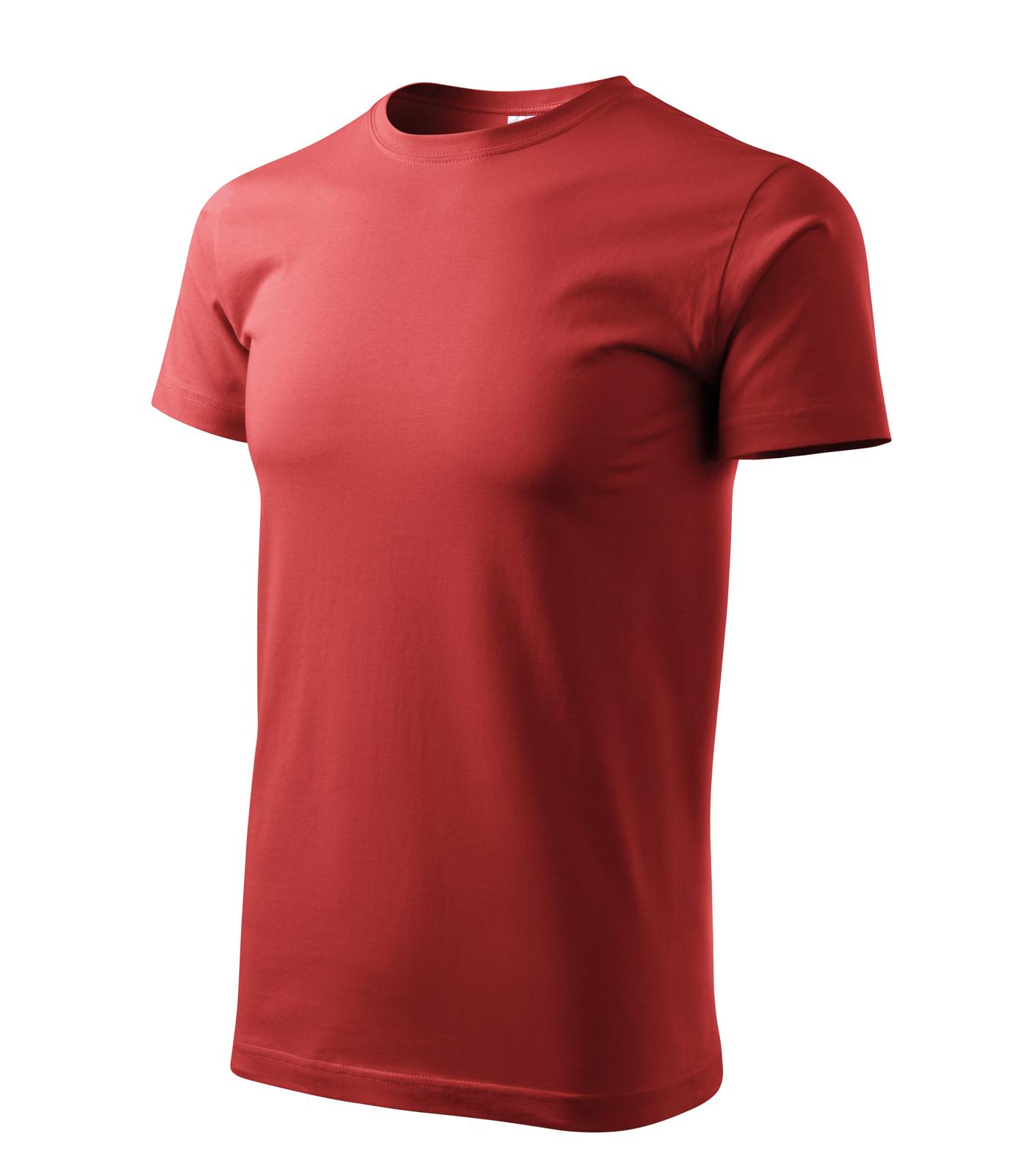 Basic Tričko pánské Barva: bordó, Velikost: XS