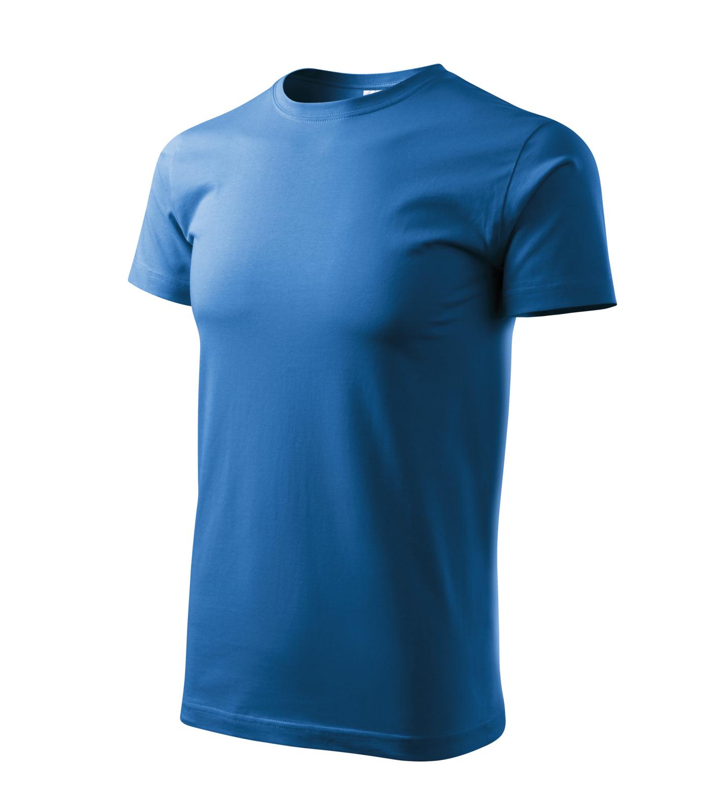 Basic Tričko pánské Barva: azurově modrá, Velikost: 2XL
