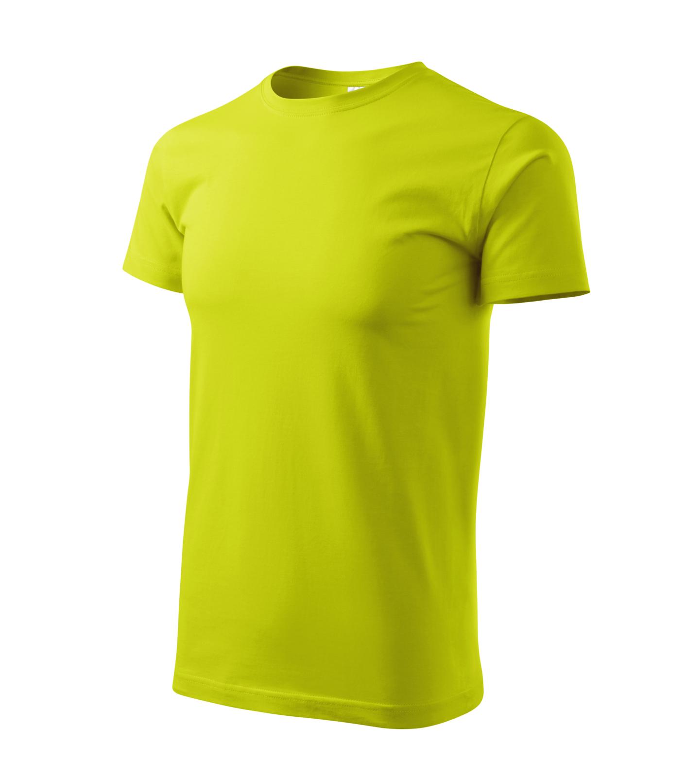 Basic Tričko pánské Barva: limetková, Velikost: 2XL