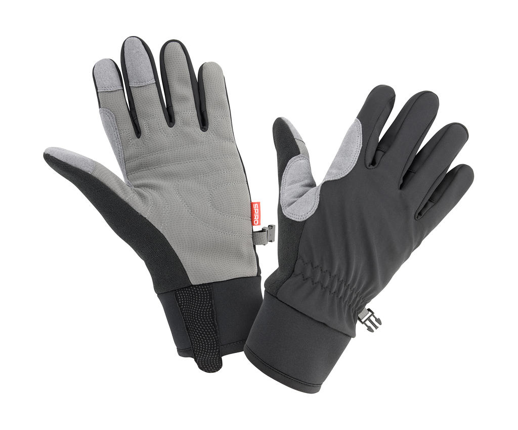 Zimní rukavice Spiro Barva: černá-šedá, Velikost: L