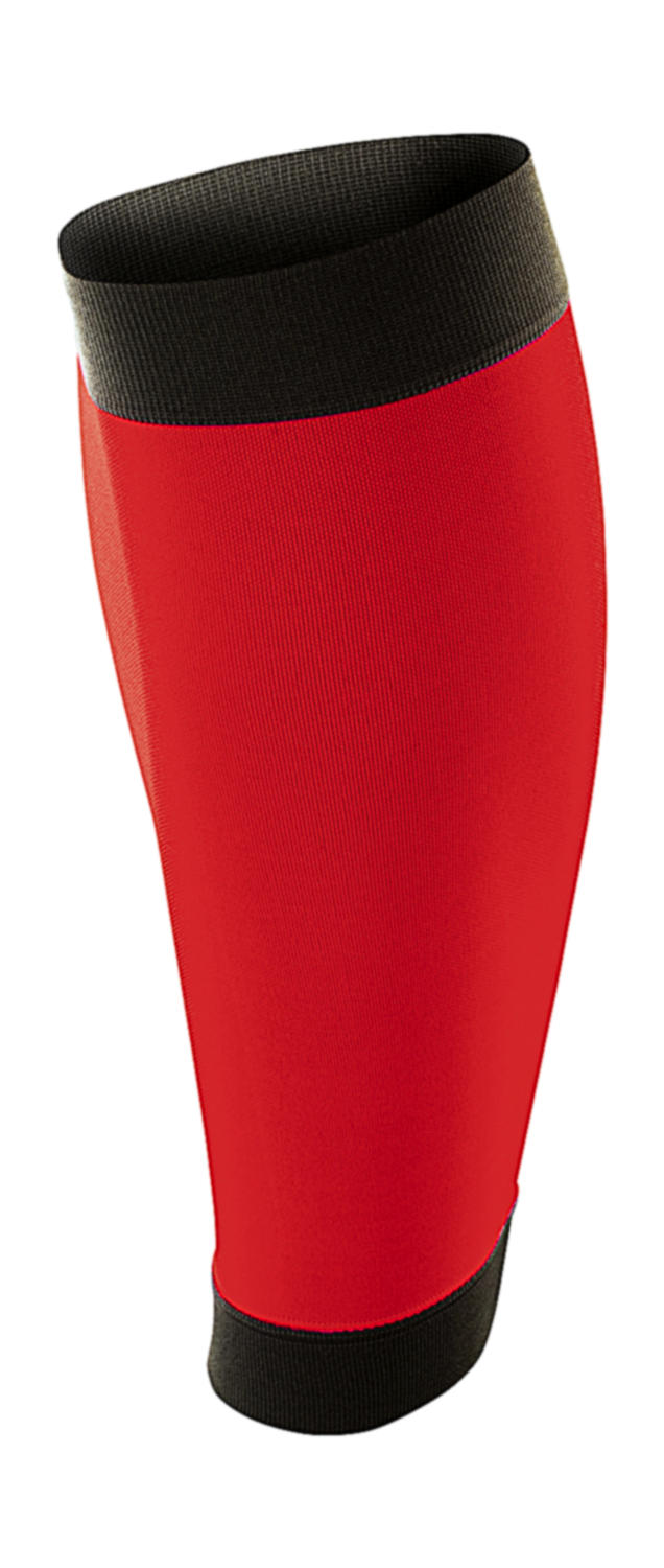 SPIRO Kompresní lýtkový návlek Velikost: XL, Barva: červená-černá