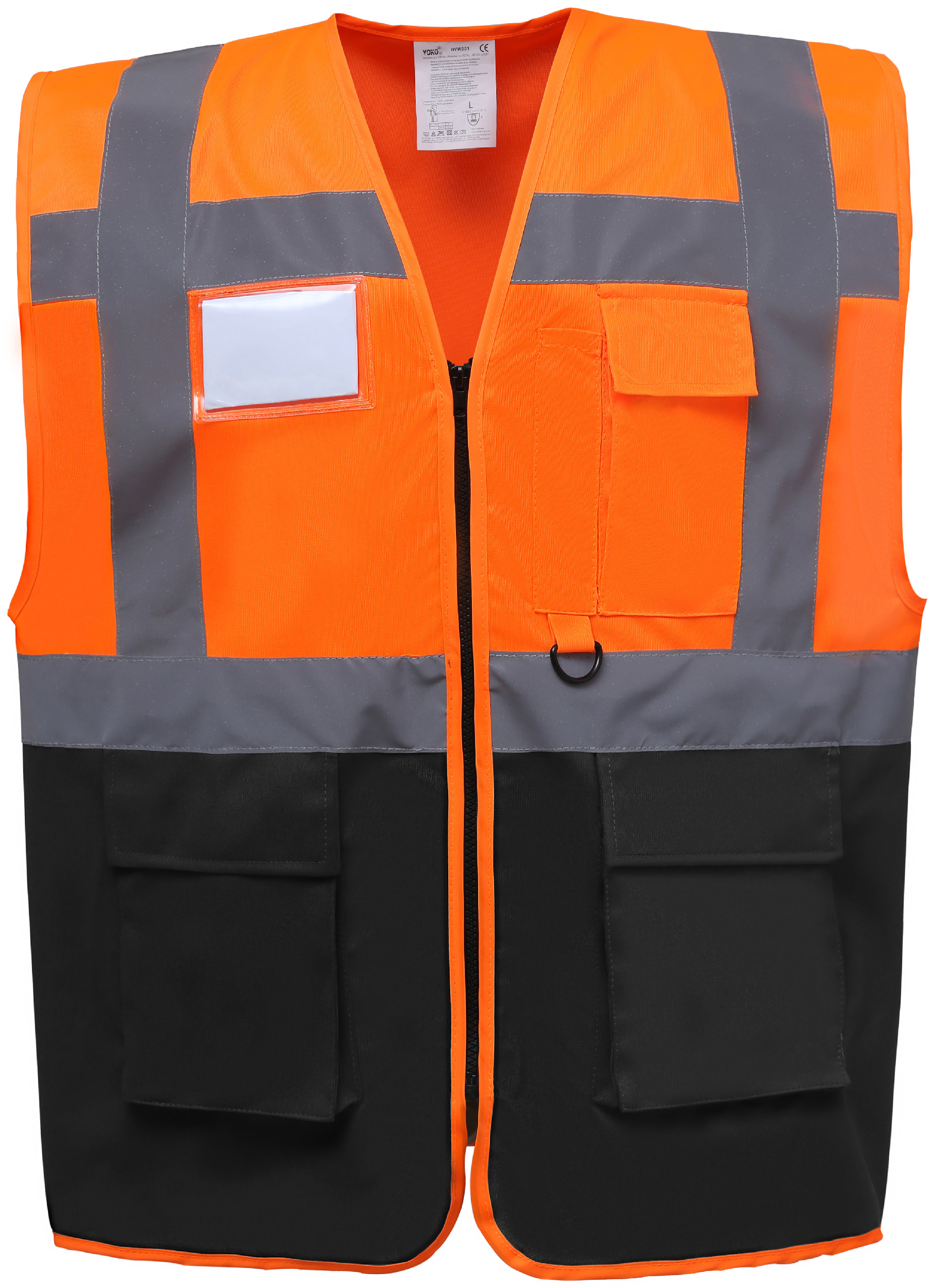 Reflexní vesta EXEC HVW801 Barva: oranžová-černá, Velikost: 3XL