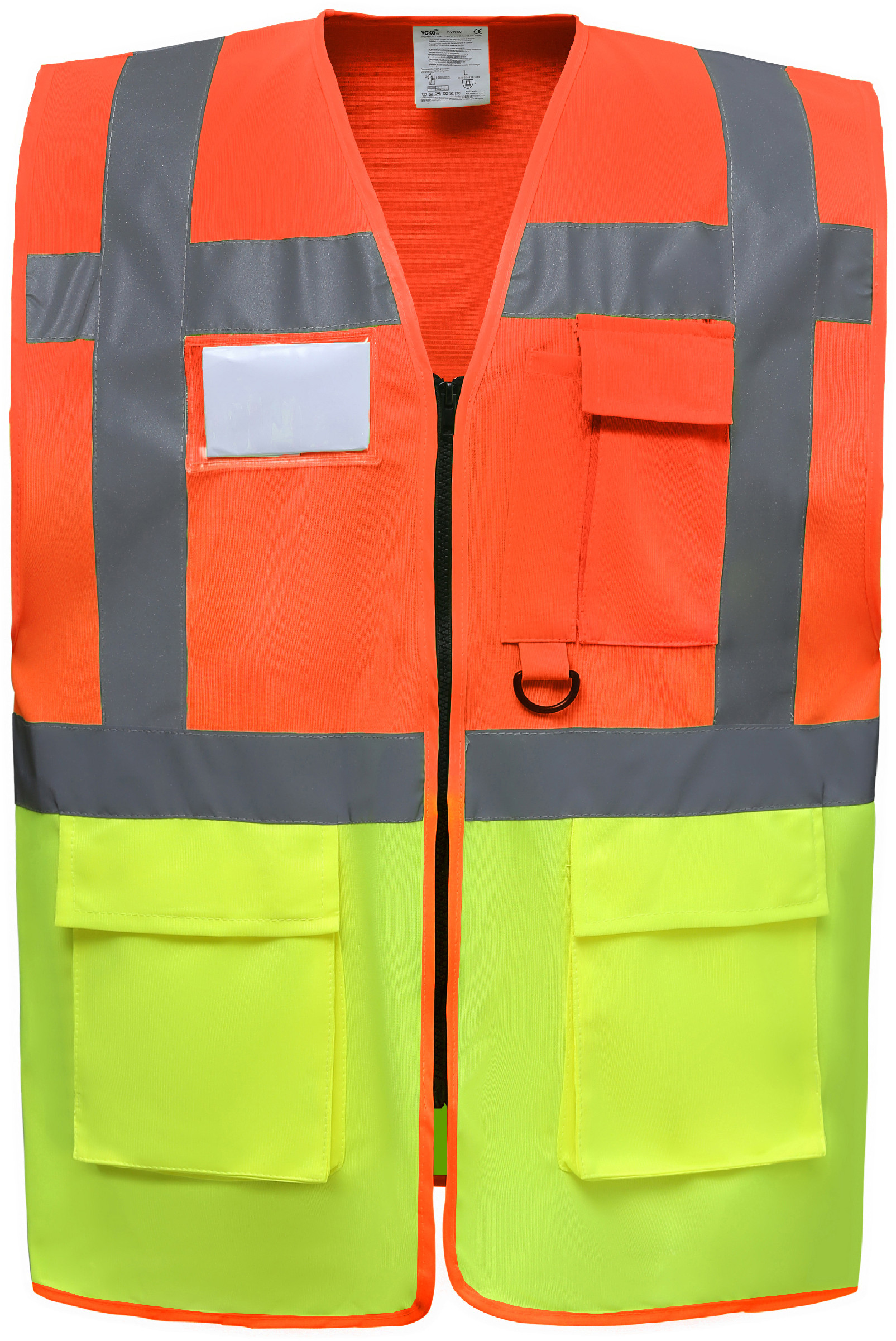 Reflexní vesta EXEC HVW801 Barva: oranžová-žlutá, Velikost: L