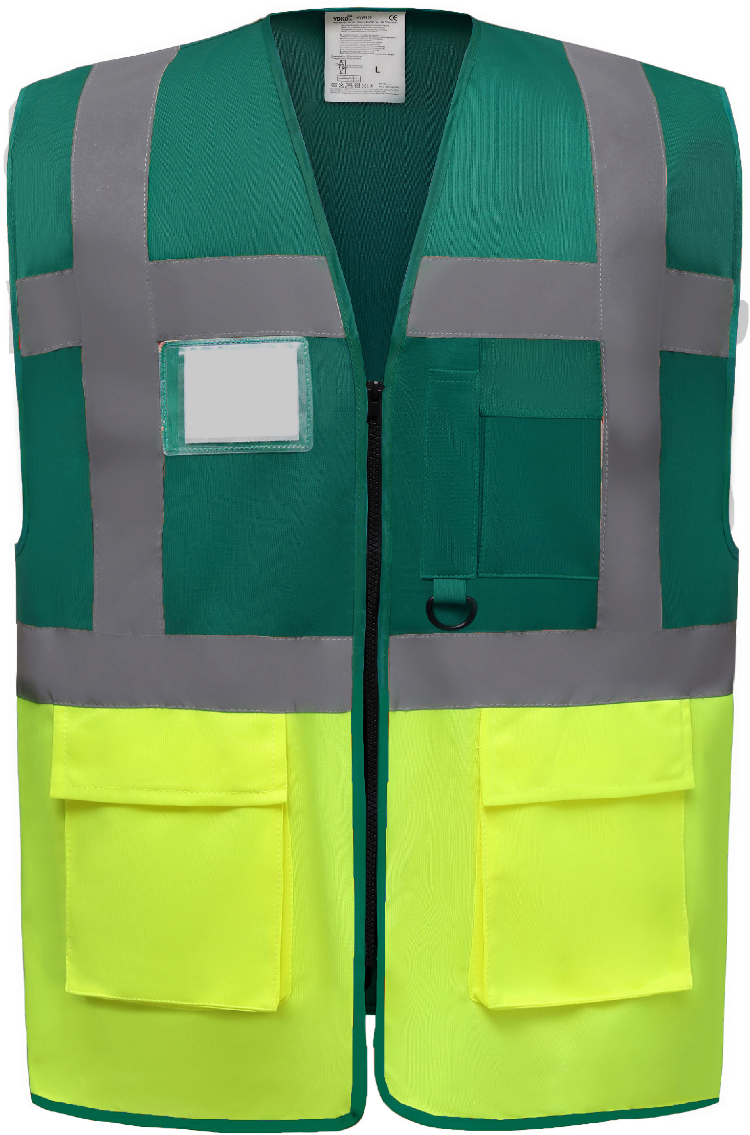 Reflexní vesta EXEC HVW801 Barva: zelená-žlutá, Velikost: 3XL
